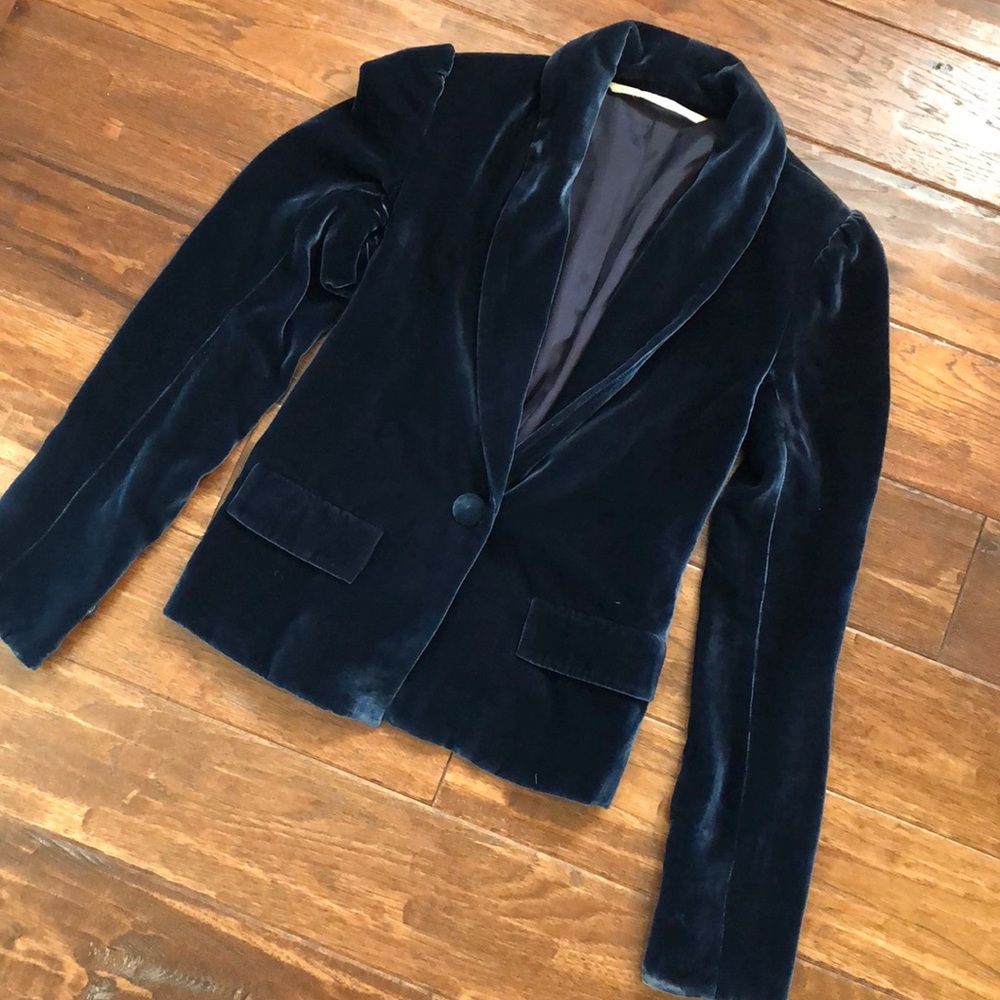 Twelfth Street by Cynthia Vincent Velvet Blazer